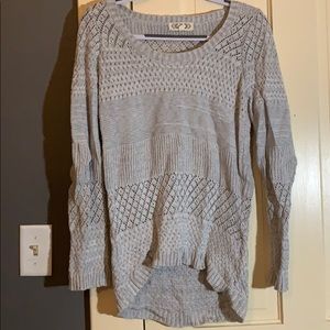 Gray sweater